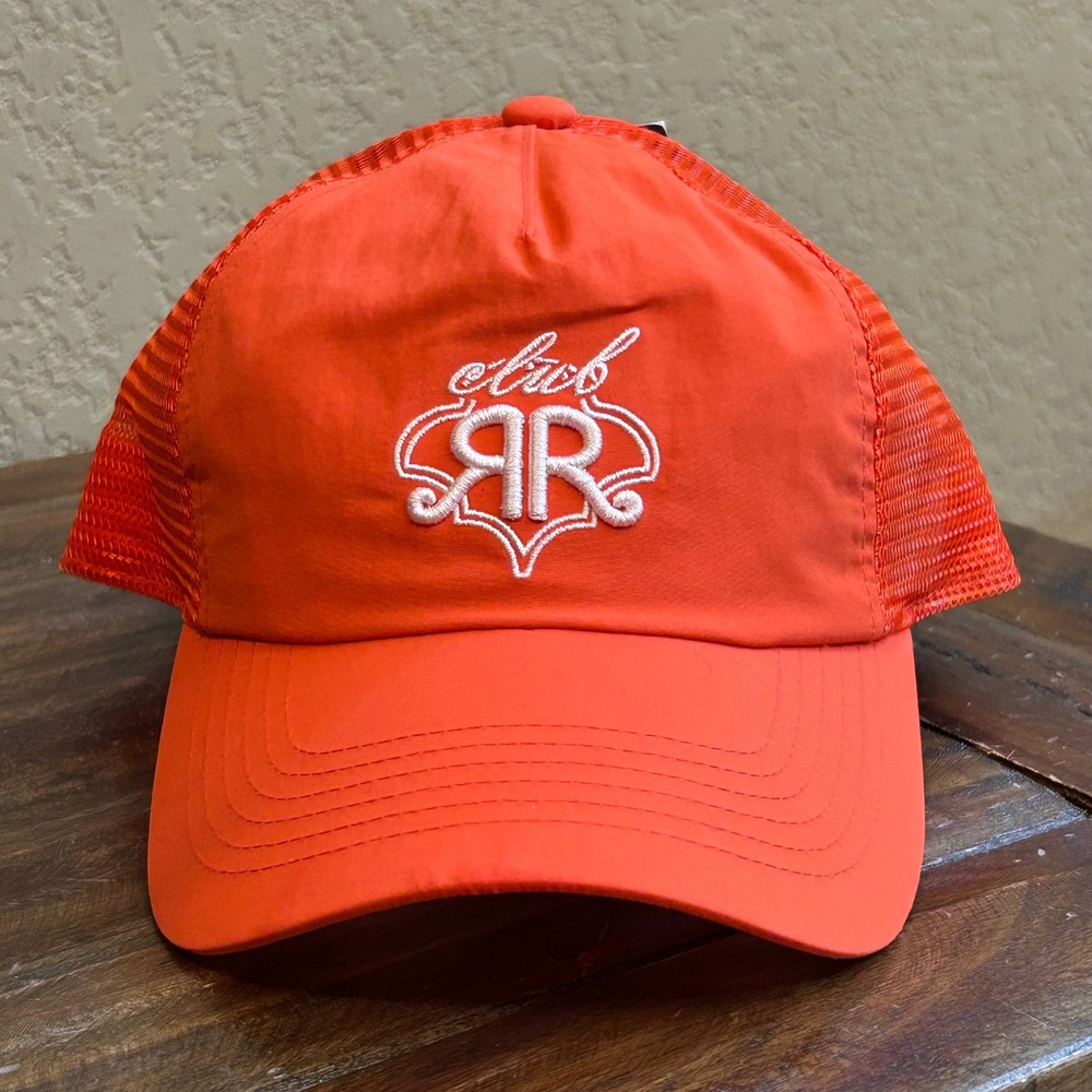 Roller Rabbit x Target Club RR Trucker Hat Women Orange Snapback NWT